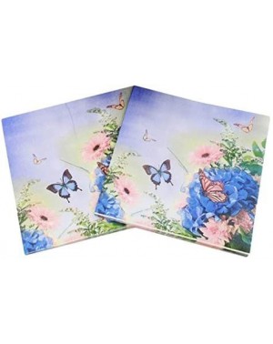 Tableware 40 Count Paper Napkins- Designed Butterfly Prints Cocktail Napkins- Serviettes Napkins for Weeding- Dinner and Part...