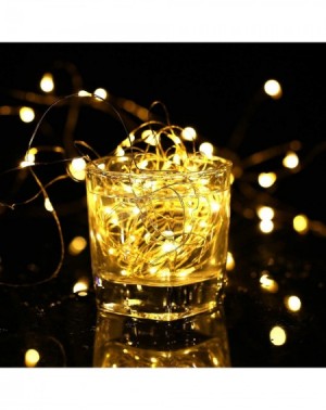 Indoor String Lights Fairy Lights Battery Operated 12 Pack 7.2 Feet 20 LED Copper Wire String Lights -with for Christmas Tree...