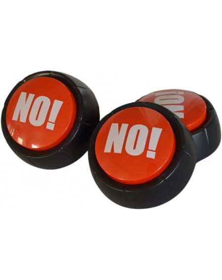 Noisemakers The Big Red NO! NO Sound Button Desktop Sound Toy 1pcs Great for All Ages Fun Stress Reliever - CS185W7ZDQK $10.46