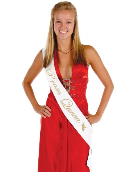 Favors Prom Satin Sash- 33-Inch by 4-Inch- Queen - CM113CAM4TB $11.81