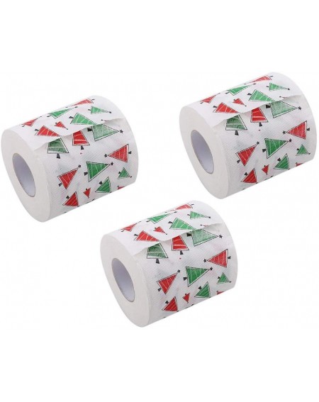 Tableware Merry Christmas - Christmas Santa Printed Roll Paper Napkin Colored Paper Creative Environmental Protectionfor Tiss...