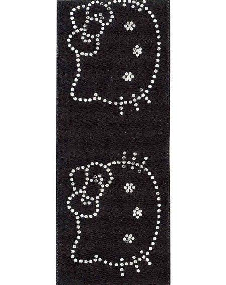 Bows & Ribbons Black & White Hello Kitty Craft Ribbon- 7/8-Inch x 9-Feet- 7/8 Inch - Black & White - C6119EXG3CP $18.23