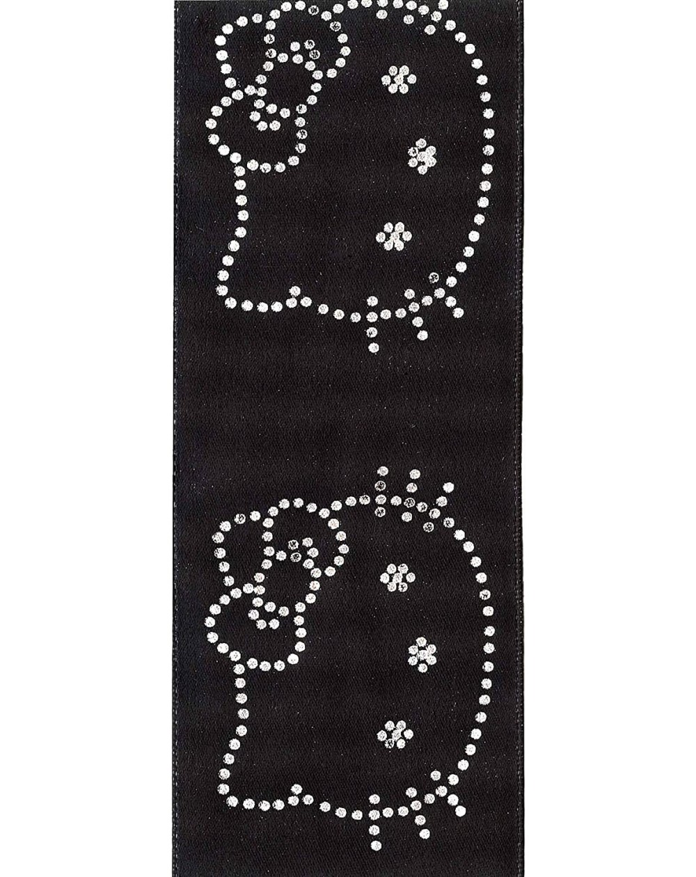 Bows & Ribbons Black & White Hello Kitty Craft Ribbon- 7/8-Inch x 9-Feet- 7/8 Inch - Black & White - C6119EXG3CP $8.05