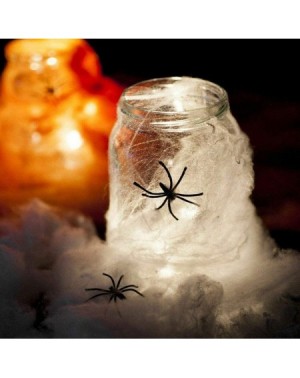 Party Favors Spider Webs Halloween Decorations-1000sqft Stretchable Fake Spider Webs with 60 Plastic Fake Spider and Net- Hal...