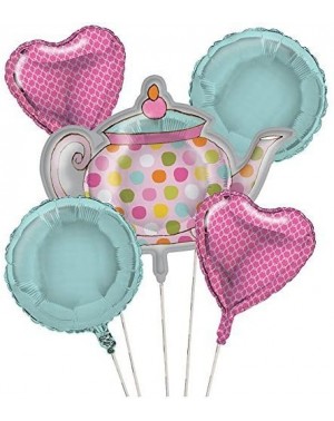Balloons Tea Time Balloon Cluster (5) Party Supplies - CF11N45RNI7 $20.16