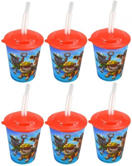 Party Tableware 6-Pack 12oz Lenticular Tumbler with Lids & Straws- BPA-Free- Reusable - C81847CNKLW $40.72