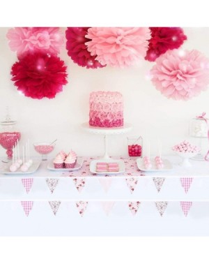 Tissue Pom Poms 5pcs Tissue Paper Pom-poms Flower Ball Wedding Party Outdoor Decoration Wedding/Baby Shower/Birthday Party/Nu...