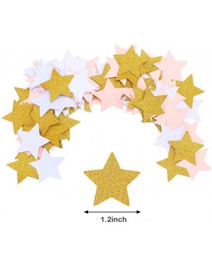 Banners & Garlands 200 Pieces Glitter Stars Paper Confetti and 2 Pieces Hanging Star Garland Banner for Wedding Party Decor T...