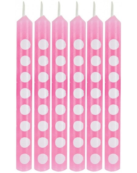 Cake Decorating Supplies Cake Candle- 2.25"- Candy Pink - Candy Pink - CT11SOIXYUZ $9.77