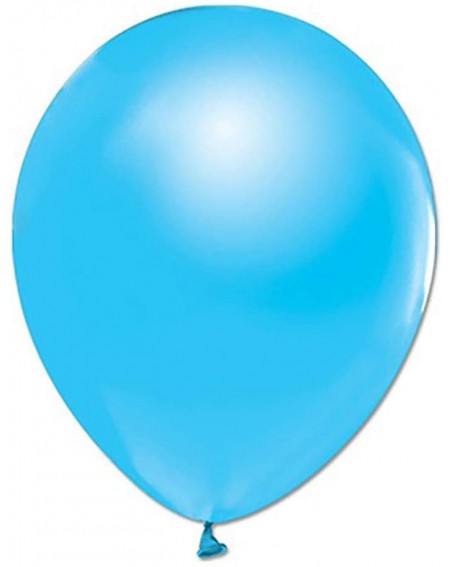 Balloons 12 Inches Party Balloons Latex Thickened Polka dot 100 Pcs (Sky) - Sky - CQ18HA665SN $7.89