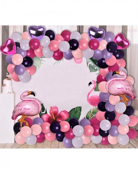 Balloons Pink and Purple Balloon Garland Kit Pink Purple Heart Balloons Arch Kit for Baby and Bridal Shower Wedding Reception...