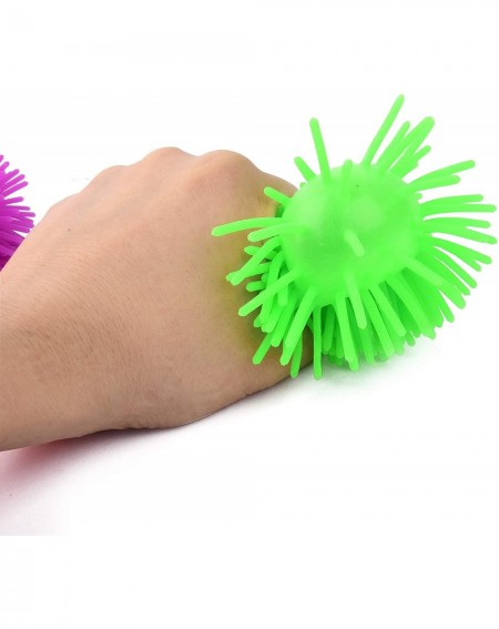 Party Favors Squishy Fuzzy Band Bracelets for Kids- 6 Pack- Flexible and Stretchy Wearable Sensory Toys- Tactile Silicone Squ...
