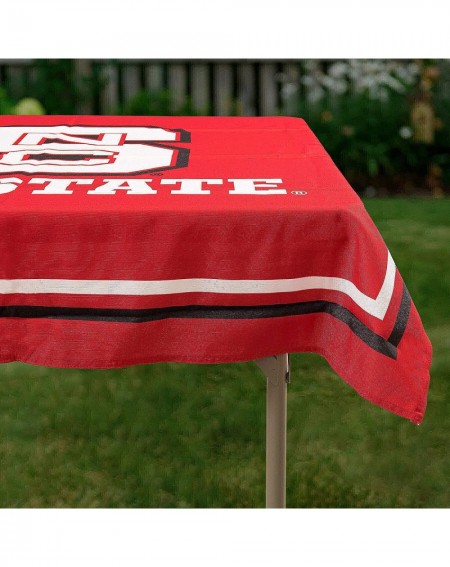 Tablecovers North Carolina State Wolfpack Logo Tablecloth or Table Overlay - CM18QH6KEKI $29.51