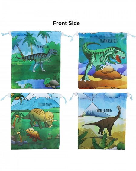 Party Favors Dinosaur Party Supplies Favors Bags for Kids Boys and Girls Birthday 12 Pack Dino Drawstring Gift Pouch for Good...