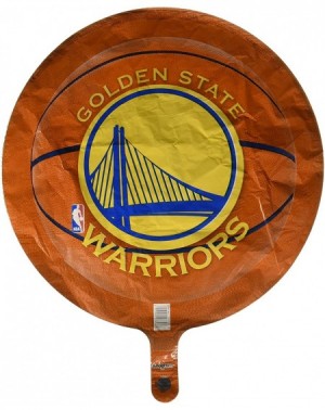 Balloons Golden State Warriors Flat Party Balloons- 18"- Multicolor - CX115XK1R3X $9.40