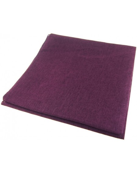 Tablecovers Faux Jute Square Table Overlay- 56-Inch (Eggplant) - Eggplant - CG180NS0AKI $20.26
