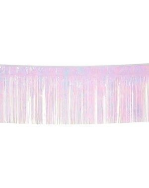 Tableware 2-Ply FR Metallic Fringe Drape (opalescent) Party Accessory (1 count) - Opalescent - C711921PC85 $9.87