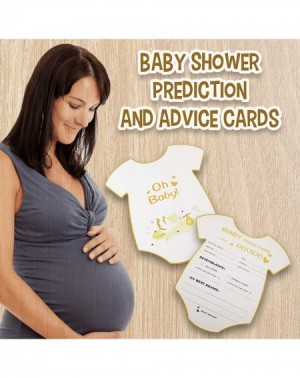 Party Games & Activities Baby Shower Prediction & Advice Cards Set Of 50 Cards Baby Shower Fun Games- Baby Shower Favors- Gen...