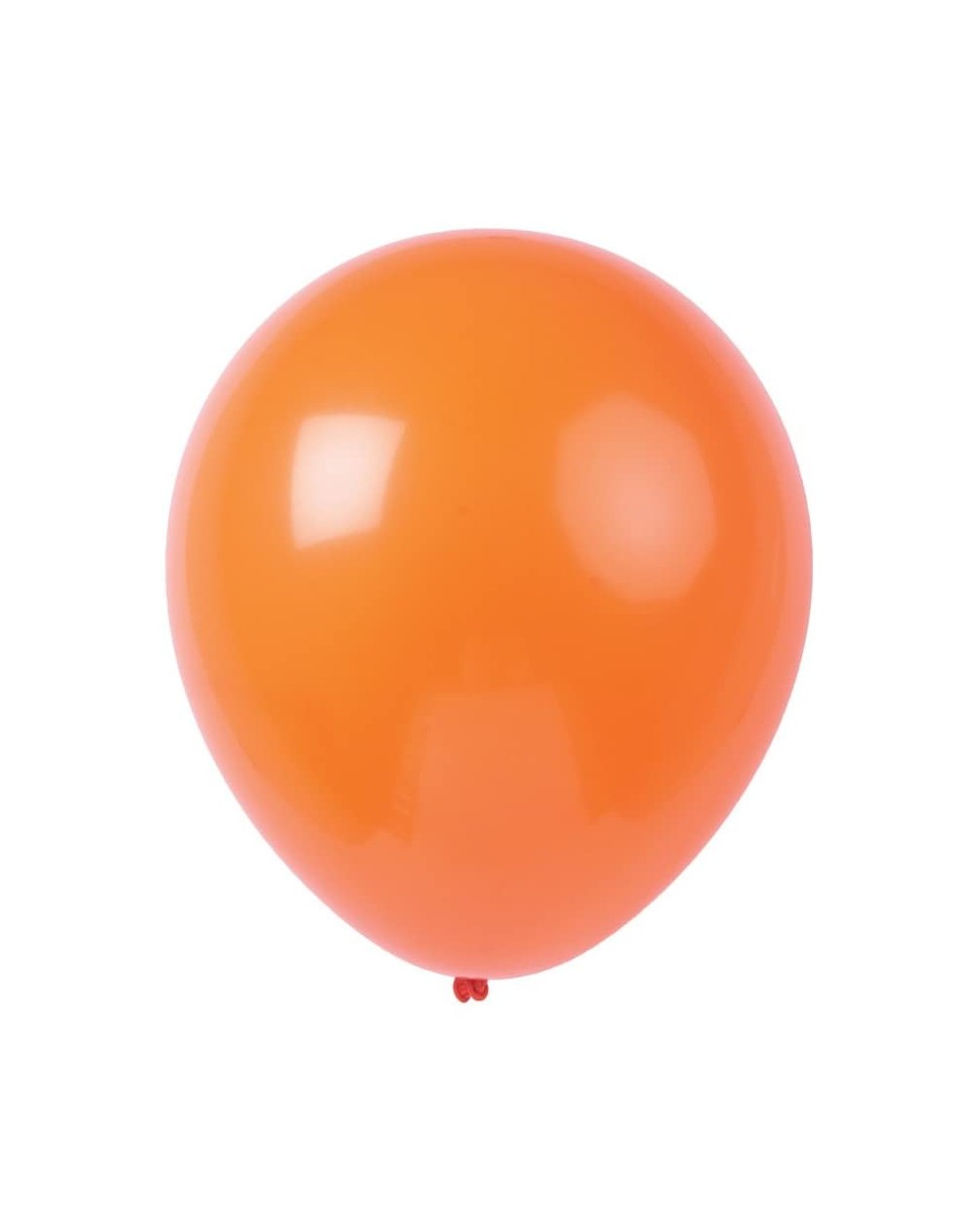 Balloons Party Supplies- 12 Inches Solid Latex Balloons- 50 Pack- Orange - Orange - C312FHSA8DJ $12.91