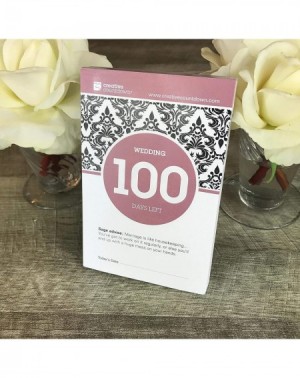 Advent Calendars 100-day Wedding Countdown- a Tear-Off Calendar - CH186SSXD2A $17.91
