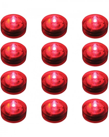 Indoor String Lights 68312 12 Count Submersible LED Lights- Red - Red - CX115R98I69 $22.00