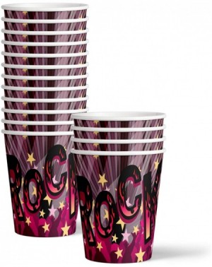 Party Packs Girl Rockstar Pink Birthday Party Supplies Set Plates Napkins Cups Tableware Kit for 16 - CB197NCT49M $12.96