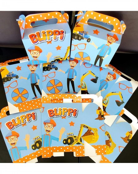 Party Packs 10PC BLIPPI Gift LOOT Favor Boxes Party Supplies Decoration Theme Birthday - CV19CUUMLX5 $18.83