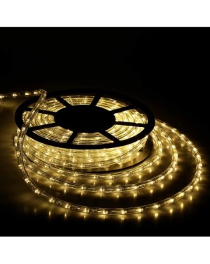 Rope Lights 49Ft LED Rope Lights-Cuttable & Connectable LED Strip Lights Outdoor Waterproof Decorative Lighting for Indoor/Ou...