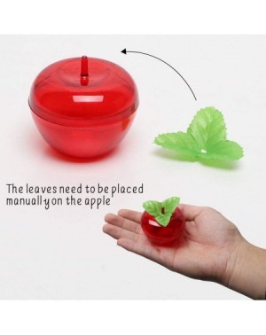 Party Favors 20 Pack Apple Container Christmas Wedding Party Toy Filled Plastic Bobbing Apples Christmas Tree Xmas Decoration...