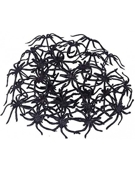 Party Favors Spider Rings 300 Pcs 1.96" Black Plastic Spider Rings Bulk for Kids Costume Accessories Halloween Spider Party F...