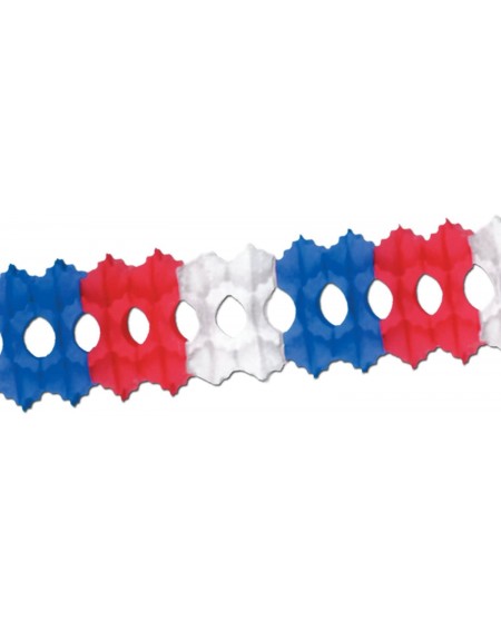 Banners & Garlands Packaged Arcade Garland- 51/2 by 12-Feet - Red/White/Blue - CO111S5LQOH $19.04