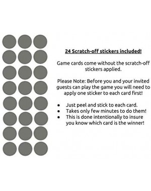 Party Games & Activities Baby Shower Scratch Off Game - 20 Cards - Baby Shower Scratch Off Tickets - Baby Shower Scratchers -...