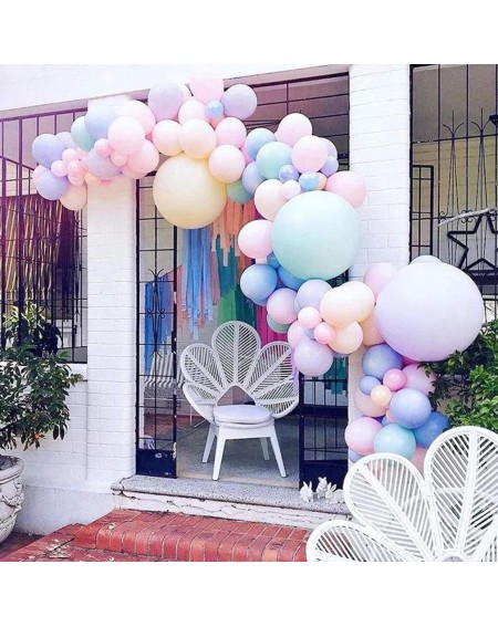 Balloons Party Pastel Balloons 100 pcs 10 inch Macaron Candy Colored Latex Balloons for Birthday Wedding Engagement Anniversa...