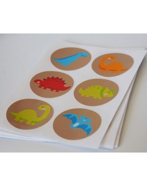 Banners Darling Dinosaurs Party - (Darling Dinosaurs Stickers) - Darling Dinosaurs Stickers - C118U35CAHM $9.11