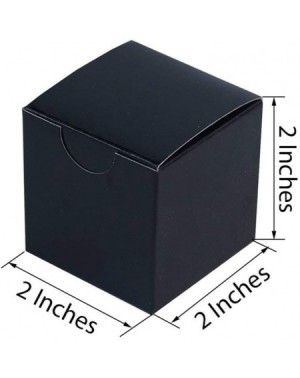 Favors 100 pcs 2-Inch Black and White Flocking Design Favor Boxes for Wedding Party Birthday Candy Gifts Decorations Supplies...