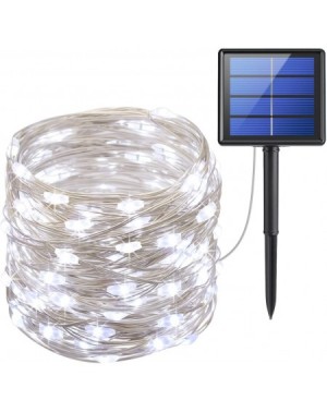 Indoor String Lights Upgraded Solar String Lights-72ft 8 Modes Copper Wire Lights- 200 LED Starry Lights- Waterproof IP65 Fai...