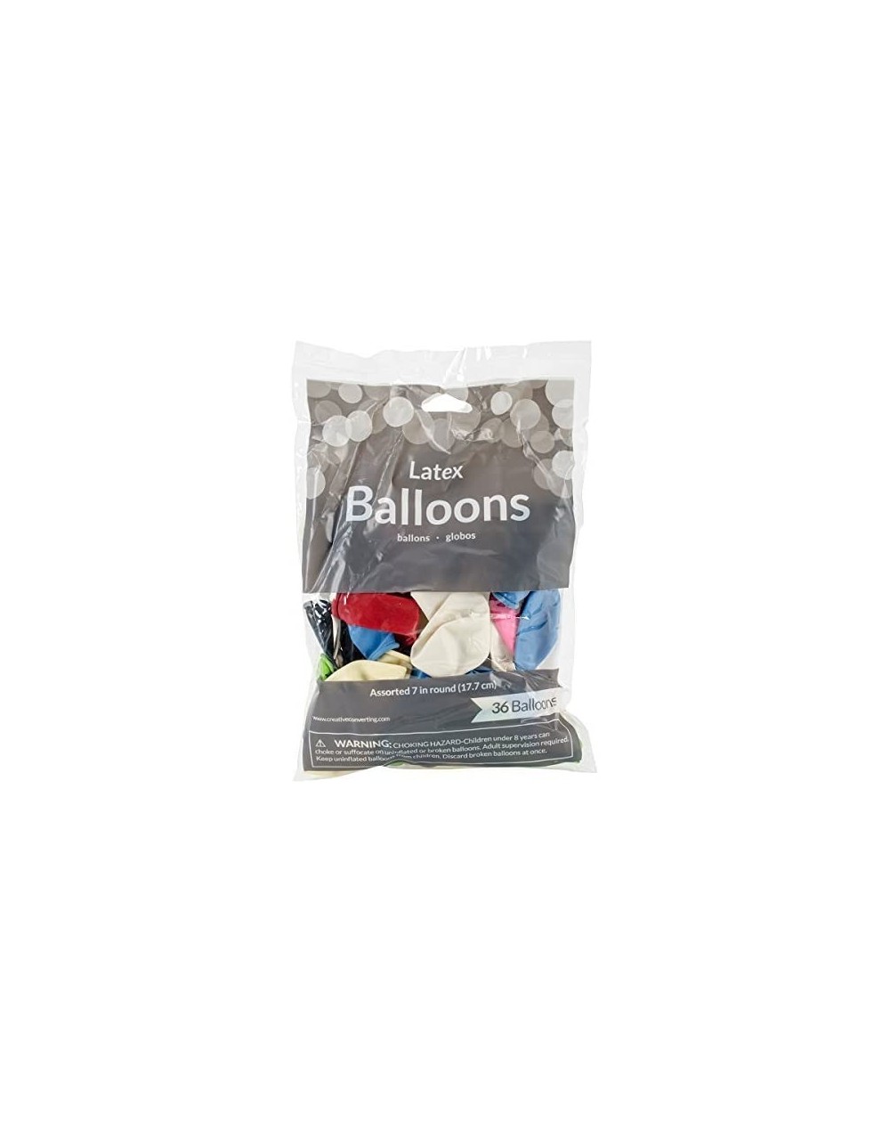 Balloons Balloons Round 7" 36/Pkg-Assorted Colors - CI115CQQCTH $8.04