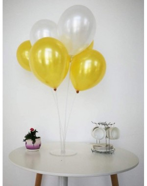 Balloons 12"/3.2g 100% Natural Biodegradable Latex Premium Quality Metallic Color Balloons (50 Pcs per Bag) for Parties- Deco...