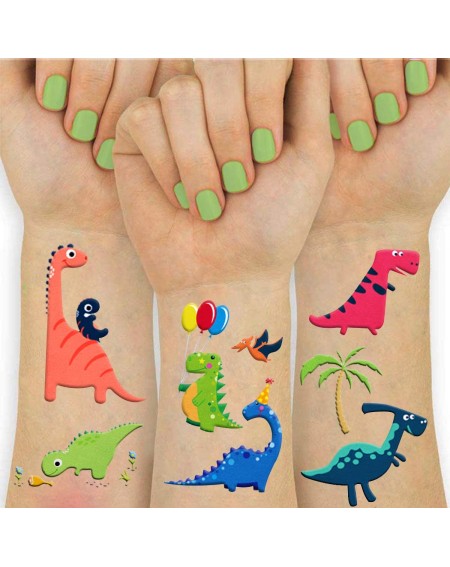 Party Favors Dinosaur Temporary Tattoos for Kids- 100+ Styles - Boys Birthday Party Supplies- Dinosaur Party Favors- T-rex De...
