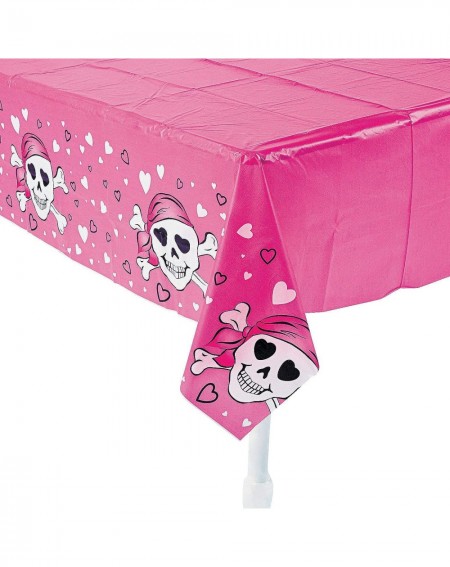 Tablecovers PINK PIRATE GIRL TABLECOVER - Party Supplies - 1 Piece - CR119VGBP3R $18.10