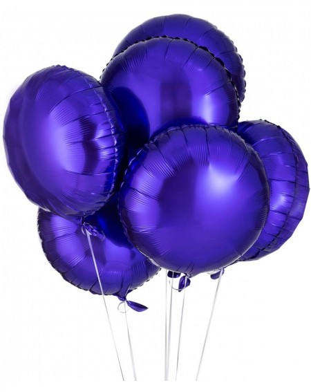 Balloons Purple Round Balloon 18 Inches Foil Balloons Mylar Helium Balloons for Birthday Party Wedding Baby Shower Decoration...