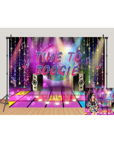 Photobooth Props 70s 80s Theme Party Decorations Disco Photography Backdrop Banner 70's 90s Photo Booth Backdrop Wall Decorat...