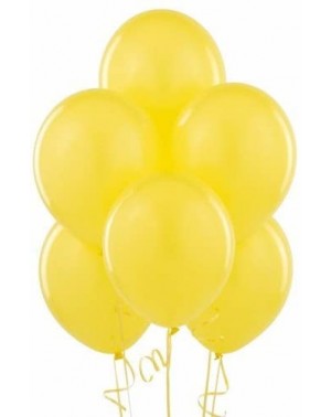 Balloons 9" Multi Colors Helium Latex Balloon for Birthday Party Wedding Balloons- Yellow - Pack of 40 - CI187LDMGDQ $10.13