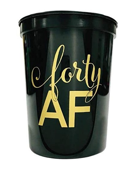 Tableware Forty AF - 40 AF Party Cups - 40th Birthday Cups - Funny Cups - Ship My Party - SMP - C618ZHX9YRK $27.85