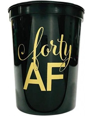 Tableware Forty AF - 40 AF Party Cups - 40th Birthday Cups - Funny Cups - Ship My Party - SMP - C618ZHX9YRK $17.93