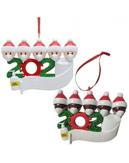 Ornaments Personalized Christmas Ornament Kit 2020 Christmas Decoration Gift Personalized Family Santa Claus Christmas Tree O...