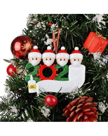 Ornaments Personalized Christmas Ornament Kit 2020 Christmas Decoration Gift Personalized Family Santa Claus Christmas Tree O...