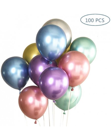 Metallic Balloons Multicolor Birthday Wedding - CC194T69RT6
