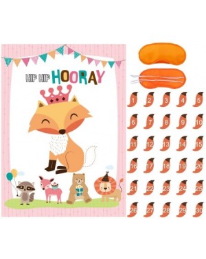 Party Favors Woodland Party Favors Pin the Tail on the Fox Woodland Party Games Supplies for Kids Set of 30 Tails - CH18ZWDTL...