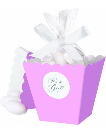 Favors Pink It's a Girl Popcorn Box Favor Kit- 25 Count - Pink - CK118RBSIMD $10.76